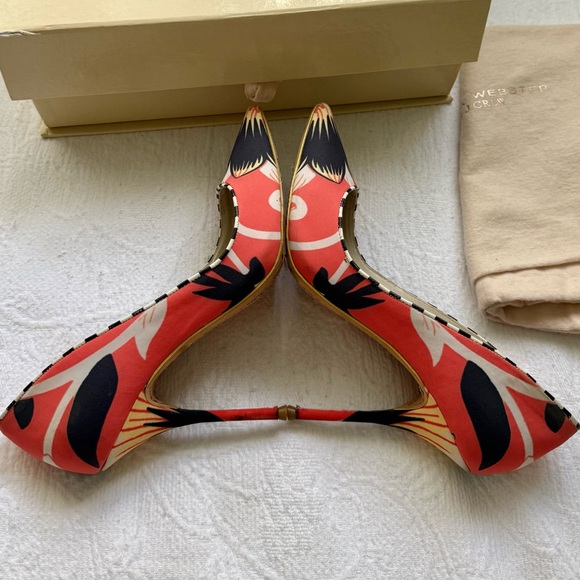 J.Crew x Sophia Webster Floral Heels -Spring Collection - Picture 8 of 13